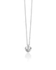 Collana da donna Miluna Diamanti  in oro bianco 375, ciondolo a cuore e diamante CLD4579-002G7X