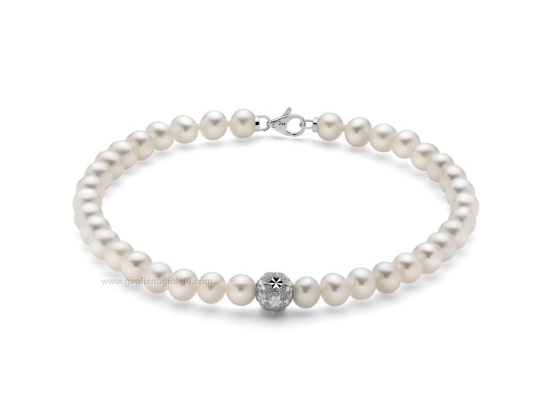 Bracciale Donna Miluna Perle Boule E Fantasia - PBR3047V