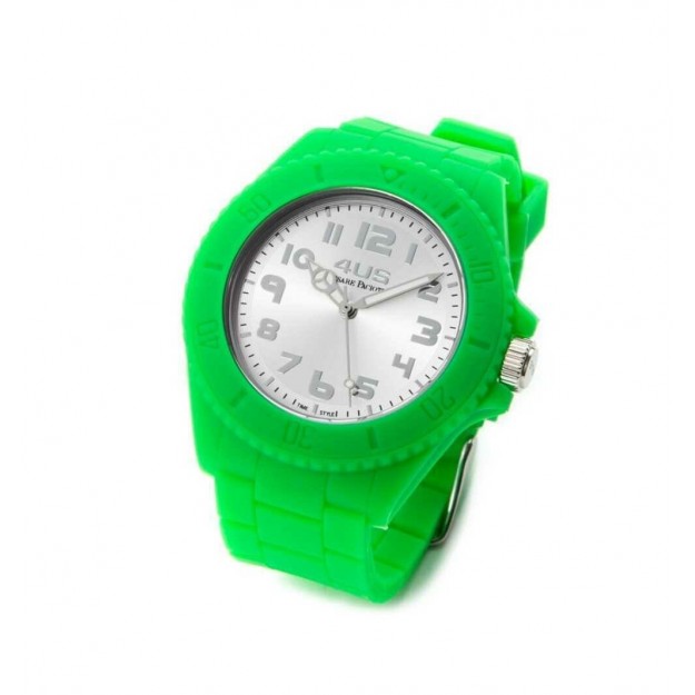 4US  OROLOGIO IN SILICONE VERDE FLUO - T4RB246
