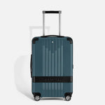 TROLLEY MONTBLANC BAGAGLIO A MANO COMPATTO BLU AVIO #MY4810 - MB 198893